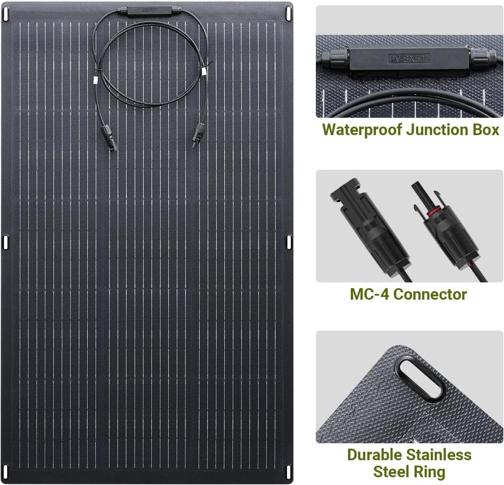 Amazon.com : ALLPOWERS SF200 Flexible Solar Panel 200w Ultra Thin